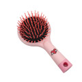 Colorful Rainbow Paddle Hair Brush Scalp Massager Hair Styling Brushes